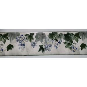York Pre-pasted Decorative Wall Border - Grapes Green Purple - 5 yds